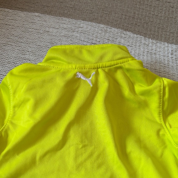 Puma Youth Neon Green/Yellow and Gray Athletic Set - Picture 4 of 4